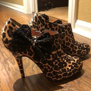 Betsey Johnson Cheetah Print Heels